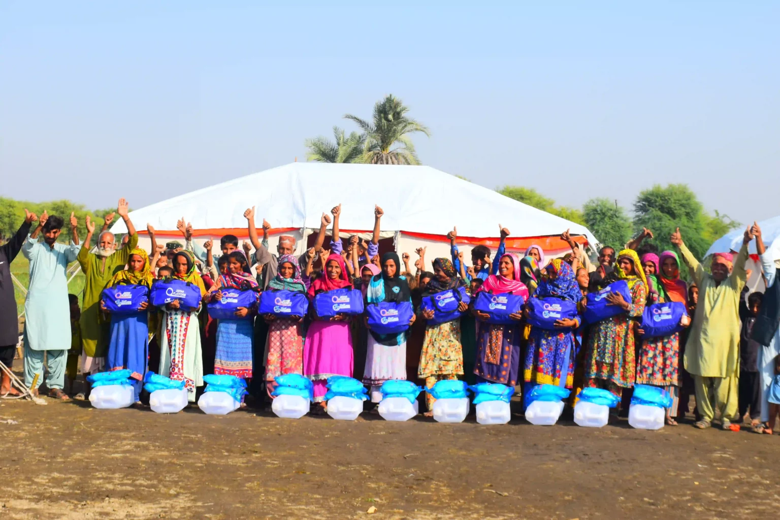 Post-disaster assistance for people