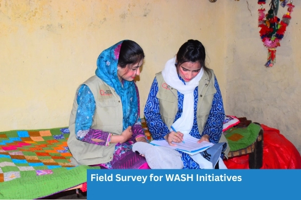 Field survey for WASH initiatives