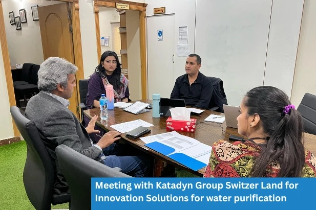 Meeting with Katadyn Group Switzerland on water purification